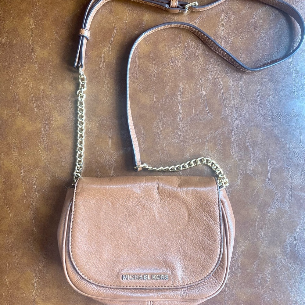 Michael Kors purse, cognac